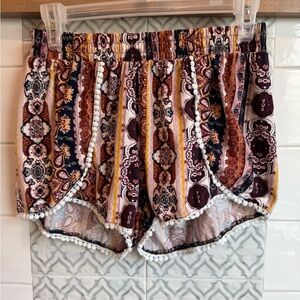 Justify Multicolor High Waist Women Shorts